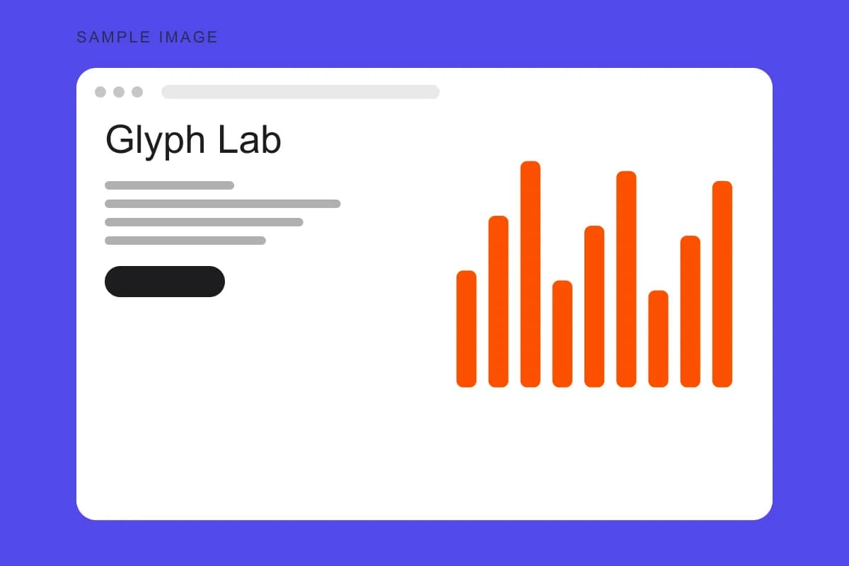 Platzhalter-Vorschau der Oberfläche von Glyph Lab