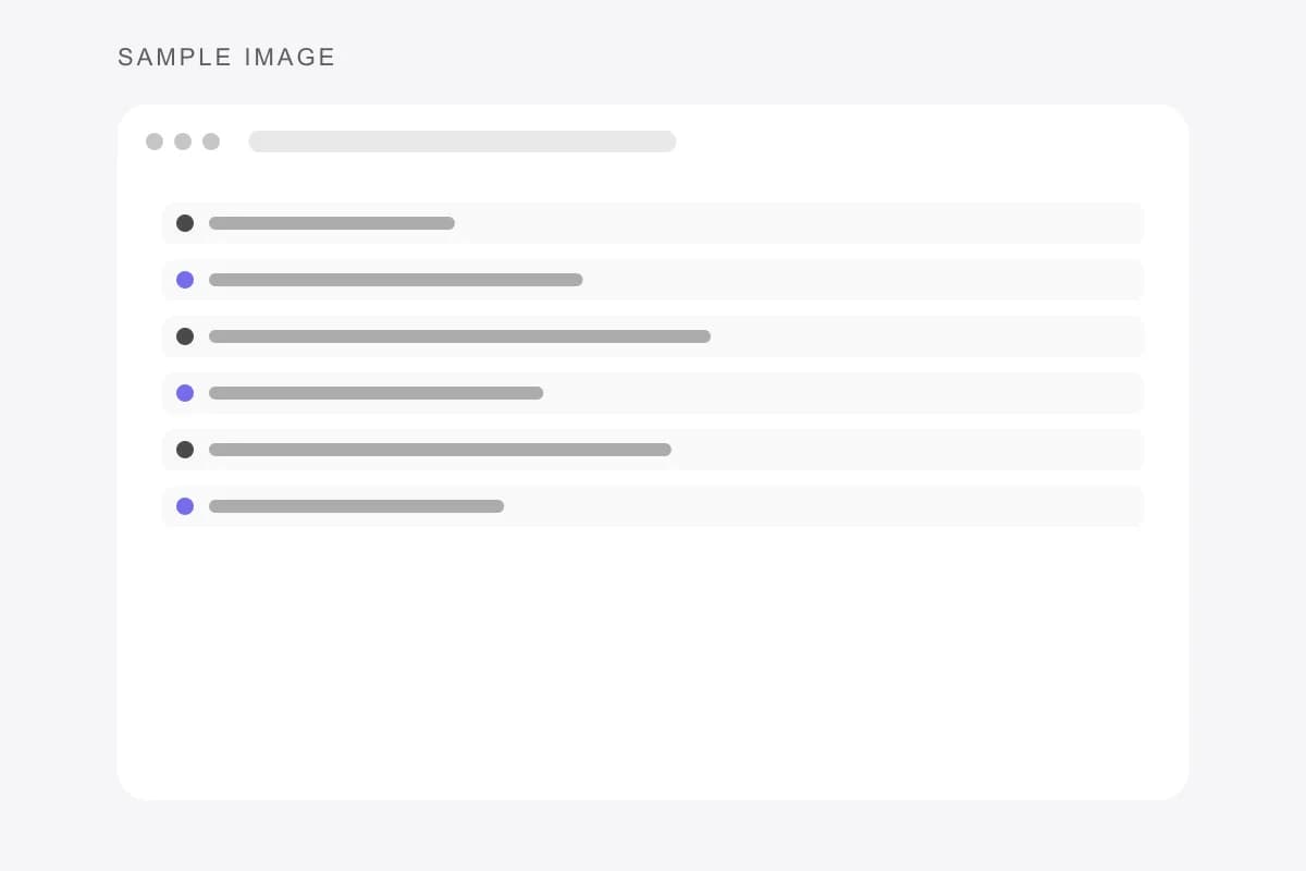 Placeholder screenshot of a design-token editor