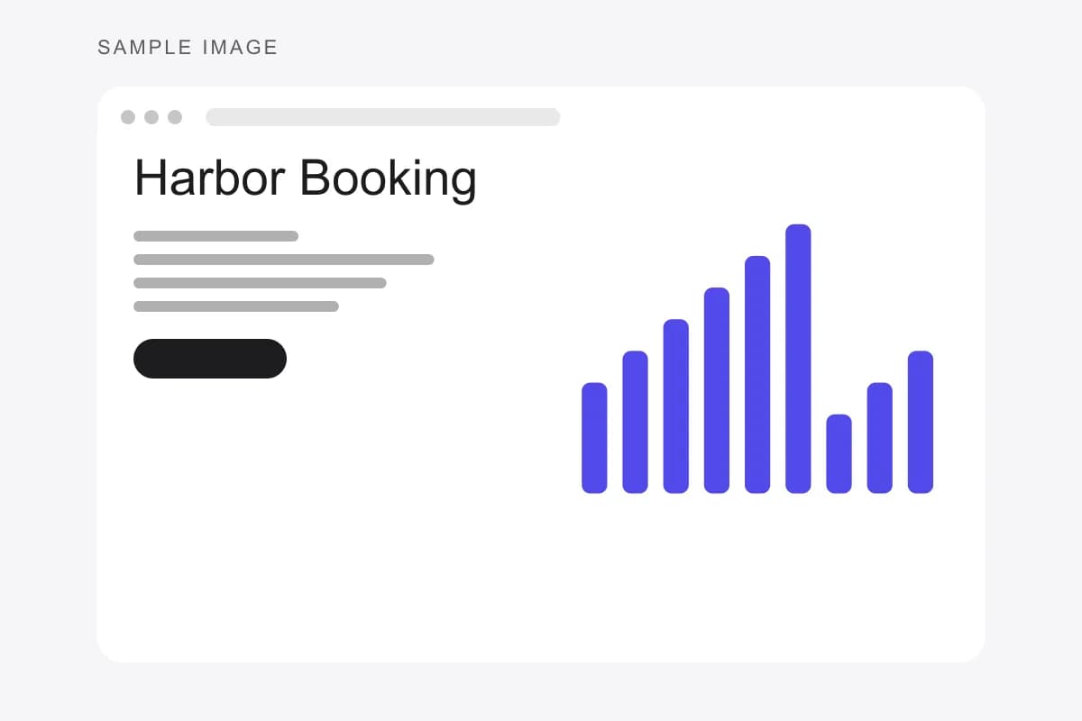 Platzhalter-Vorschau der Oberfläche von Harbor Booking